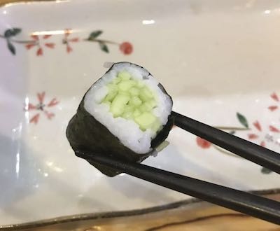 cucumber sushi rolls