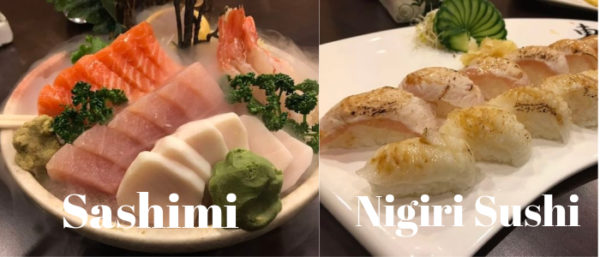 Sashimi VS Nigiri