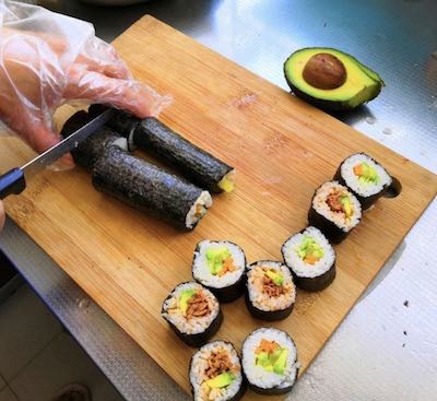 Teriyaki Chicken Sushi Roll Recipe
